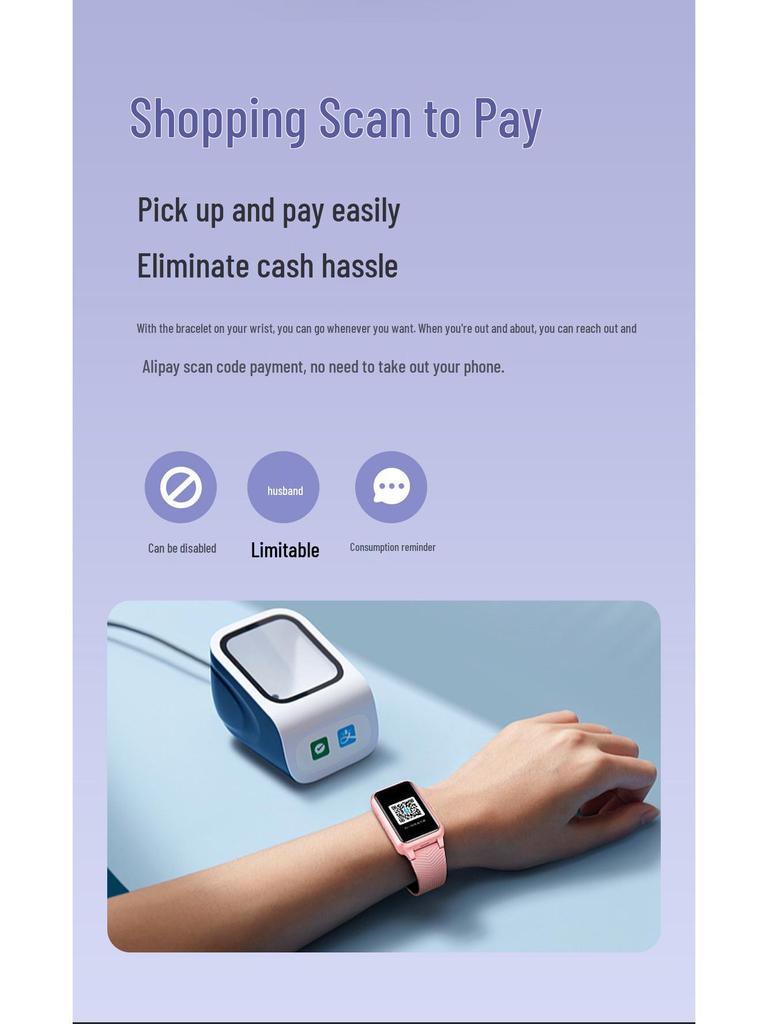 Smartwatch z GPS 4G dla seniorów z monitorowaniem tętna, ciśnienia krwi i temperatury ciała