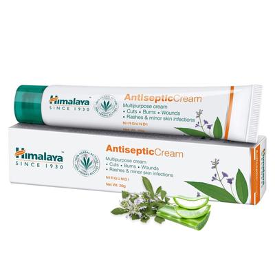 Packung mit 4 x antiseptischen Cremes à 20 g zur Pflege von Hautausschlägen, Infektionen und Akne