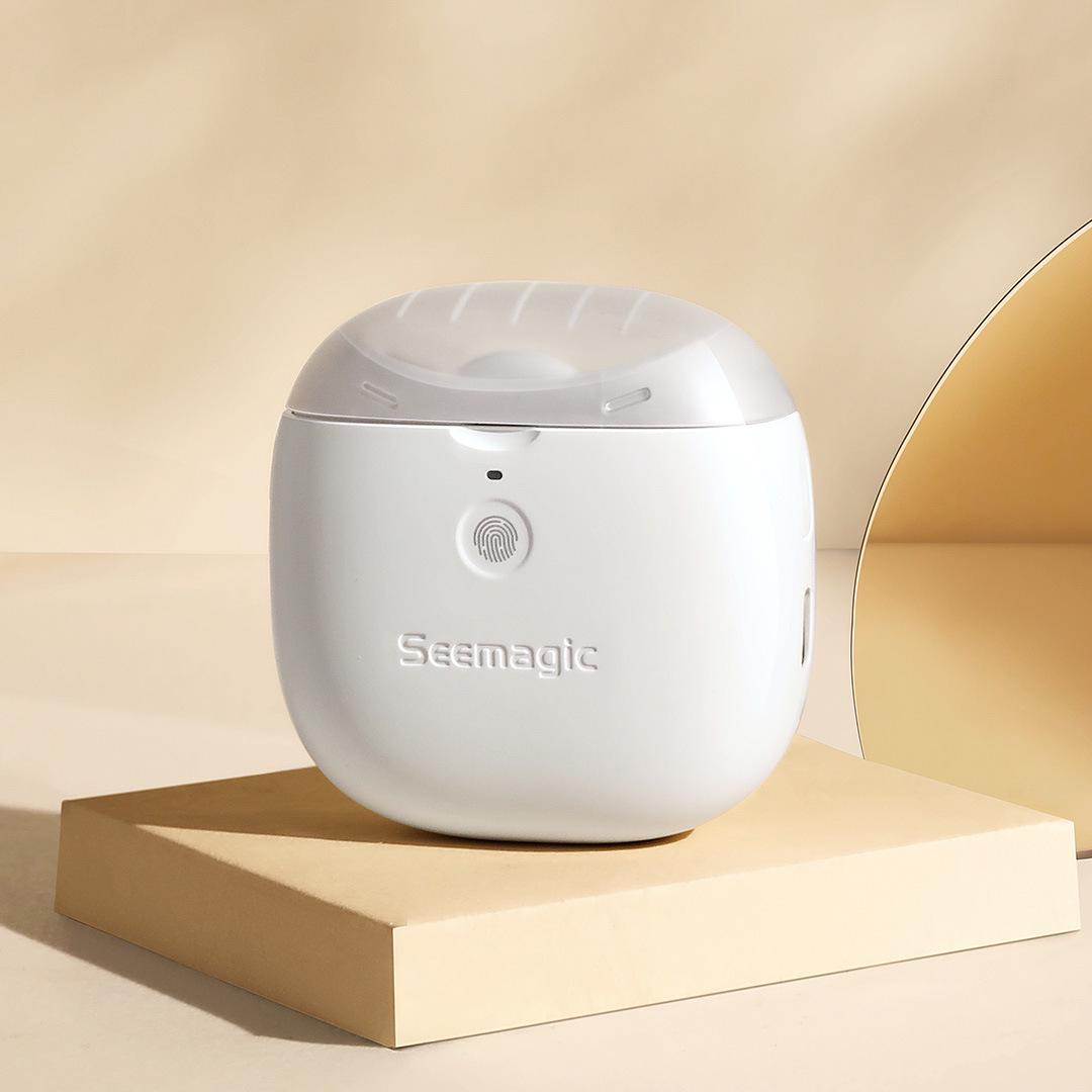 Seemagic Electric Nail Clipper: Auto Grinding & Anti-Pinch for Kids & Seniors