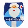 Cute Christmas Toilet Seat Covers Creative Santa Claus Bathroom Mat Xmas Supplies for Home New Year Navidad Gift Decoration