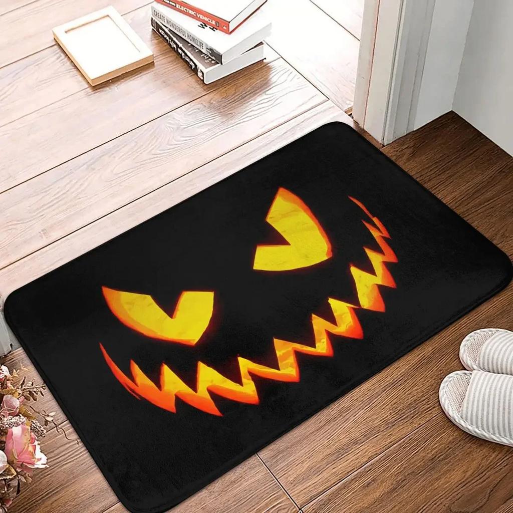 Non-Slip Carpet Happy Halloween Trick Or Treat Doormat Living Room Kitchen Mat Welcome Decor Rug