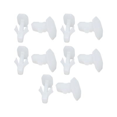 10pcs Weatherstrip Retainer Clips for Atenza KD45-58-762 KD4558762 Replacement Rivet Clip Front Hood Seal Clips