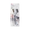 Gas 3 Piece Range Cleaning Brush Set With Durable Pp Handle Bristles And