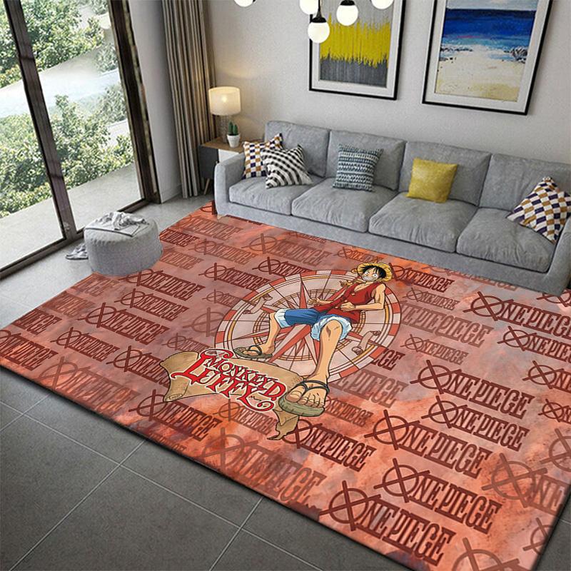 One Piece GameMat Carpet Rug for Living Room Bedroom Home Sofa Decoration,Kids play Non-slip Floor Mat