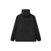 Fila X Pepe Shimada Collaboration Cartoon Logo Cat Print Woven Hooded Jacket Men Jacket Black F11M133798F-BK