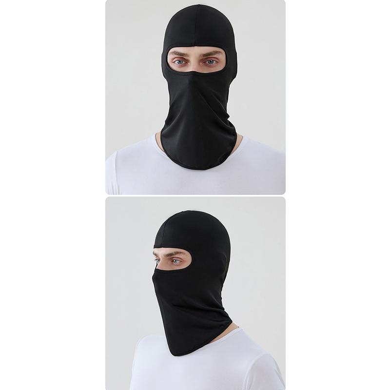 Motorcycle Face Mask Outdoor Cool Sunscreen Balaclava Lycra Moto Biker Wind Cap Mask Windproof Bicycle Cycling Headgear