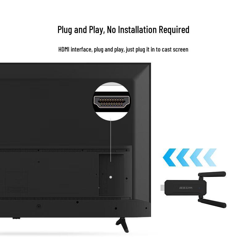 Baojiang XS5 Wireless HD Screen Projector (CN Version)