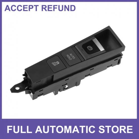 Car Electronic Handbrake Parking Button Single  for VW Passat CC Black