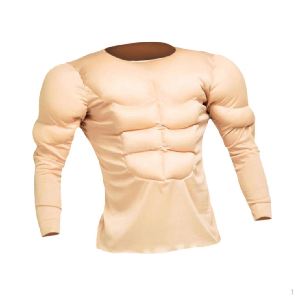 3D Myk Kroppsbygger Kostyme for Cosplay, Temabursdagsselskap