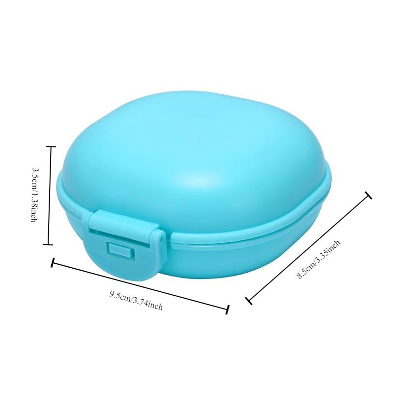 New Portable Candy Color Soap Box Home Shower Travel Hiking Soap Holder Container Soap Dish Bathroom Supplies Drop Shipping