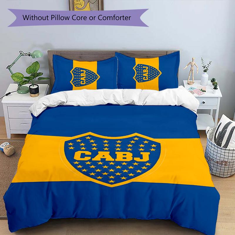 CABJ 3pcs Bedding Set Duvet Cover Closure Includes 1 Duvet Cover & 2 Pillowcases for All Seasons Bedroom Home Dorm Decor