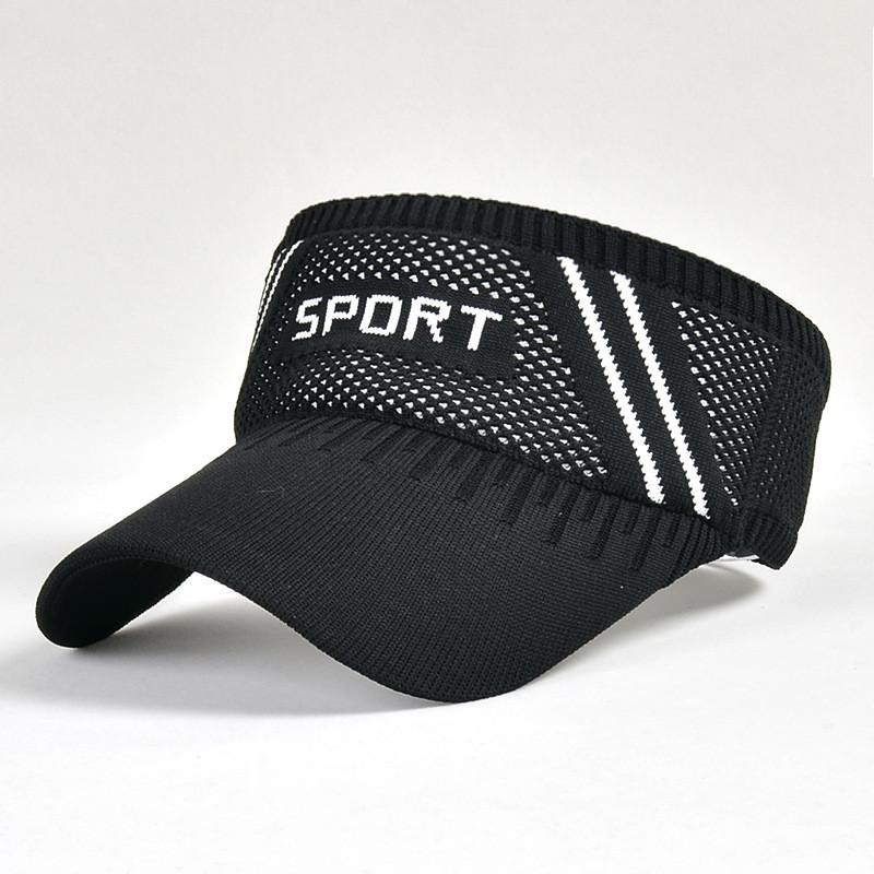 Summer Womens Sport Sun Hat With Large Brim Breathable Polyester For Outdoor Sun Protection