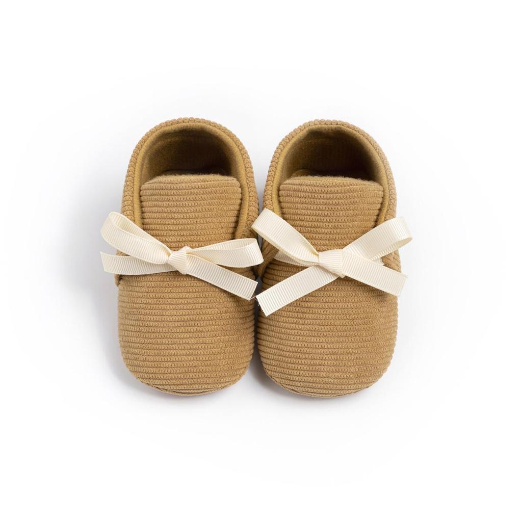 New Striped Moccasins: Non-Slip Casual Shoes for 0-1 Year Olds