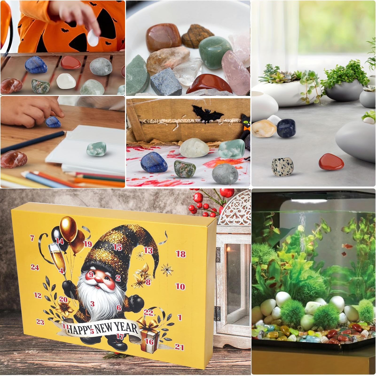 

Рождественский календарь прибытия Dwarf 24 Christmas Stone Blind-Box One Size