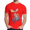 For Male T Shirt Madeline Strawberry Celeste Humor Soft Picture Custom Crewneck Cartoon Print Tee Shirt
