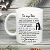 Creative Ceramic Coffee Cup As A Birthday Gift From Mother To Son, Milk Mug Breakfast Cups Household Drinkware