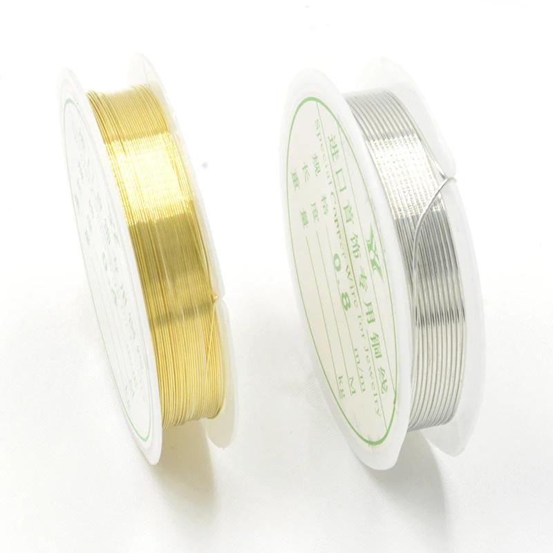 Copper Wire for Jewelry Making DIY 0.2-1mm Beading Wire Cord String Craft Handmade