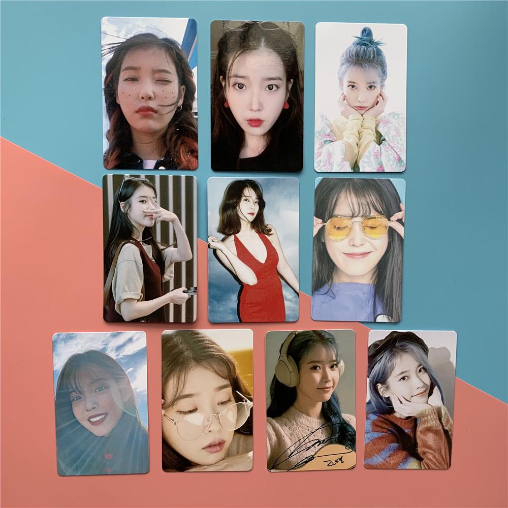 IU Lee Ji-eun Polaroid Mini Postcard Collection: Random Ji Eun Palette Cards IU Blueming, Good Day, Love Poem, Hotel Del Luna