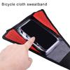 Protector Cover Bike Frame Sweat Guard Road Bike Sweat Net with Touch Screens Phone Pouch for Indoor Cycling Training