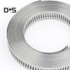 Stainless Steel Pipe Hose Clamps Rustproof Corrosion Resistant Easy To Use Adjustable Throat Clamp Worm Clip Hoop Cable Ties