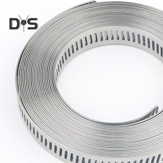 Stainless Steel Pipe Hose Clamps Rustproof Corrosion Resistant Easy To Use Adjustable Throat Clamp Worm Clip Hoop Cable Ties