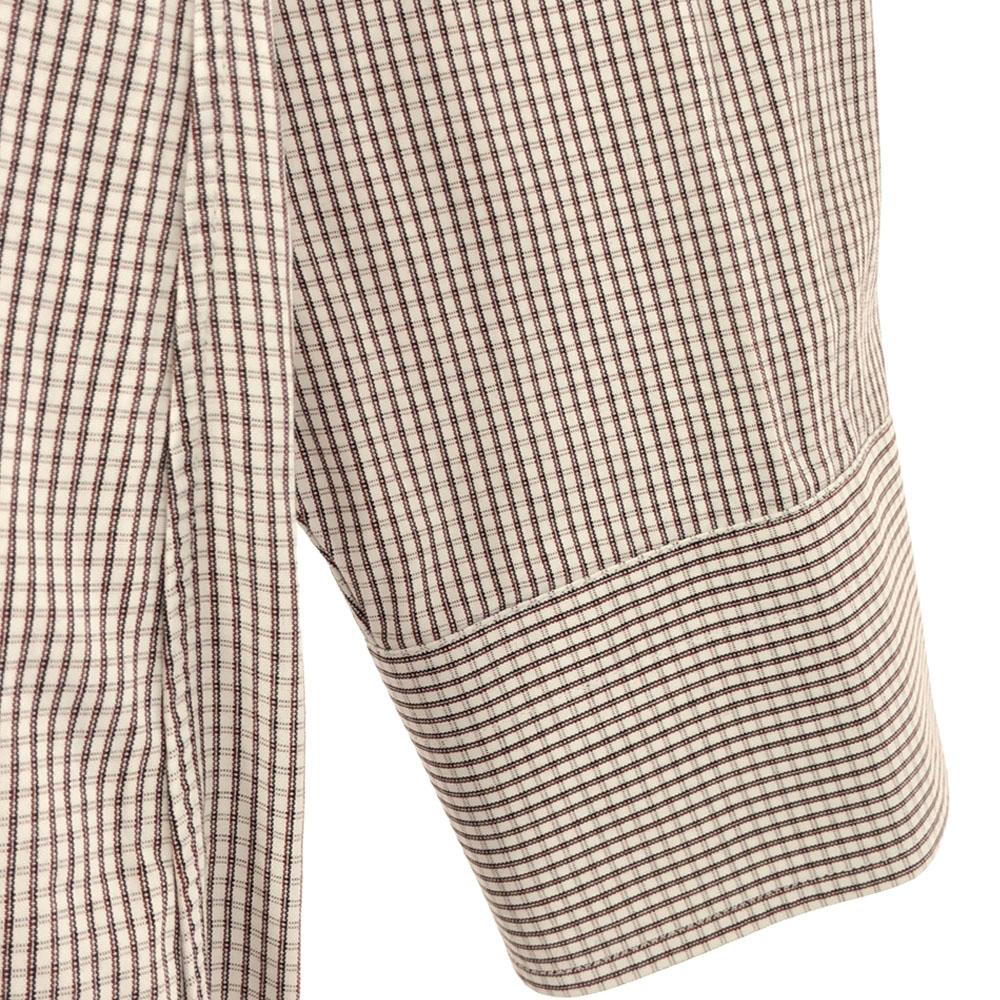 Burberrys made in Japan check Long sleeve Cotton shirt S White x Red Men's Used