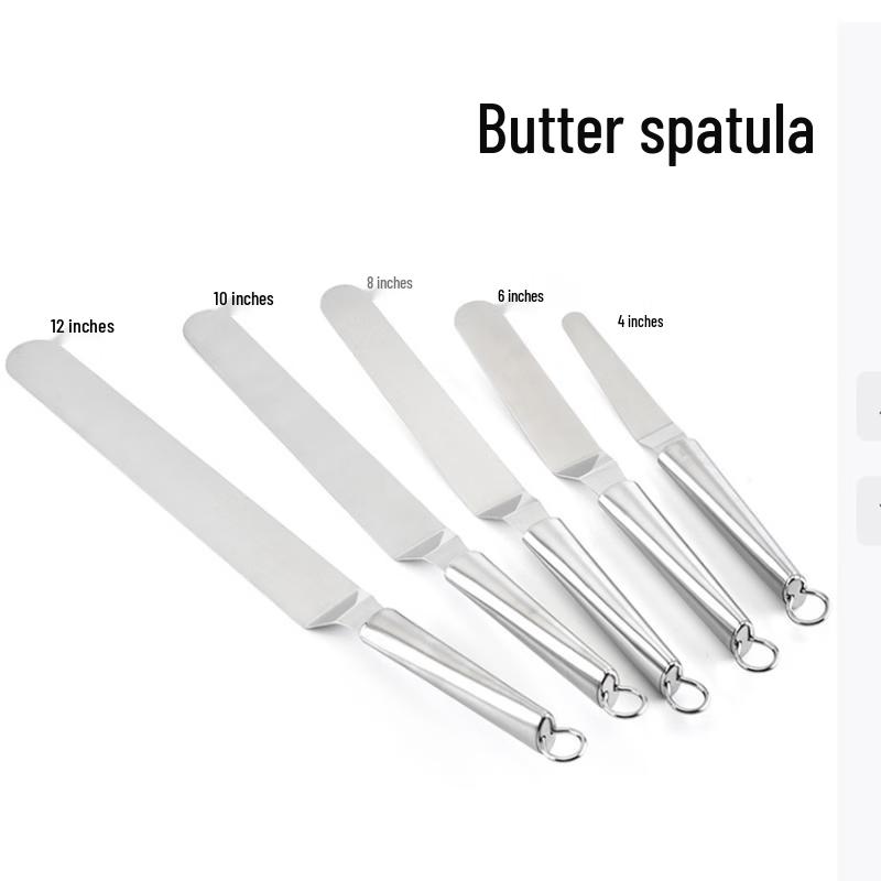 Junchu Stainless Steel Curved Spatula
