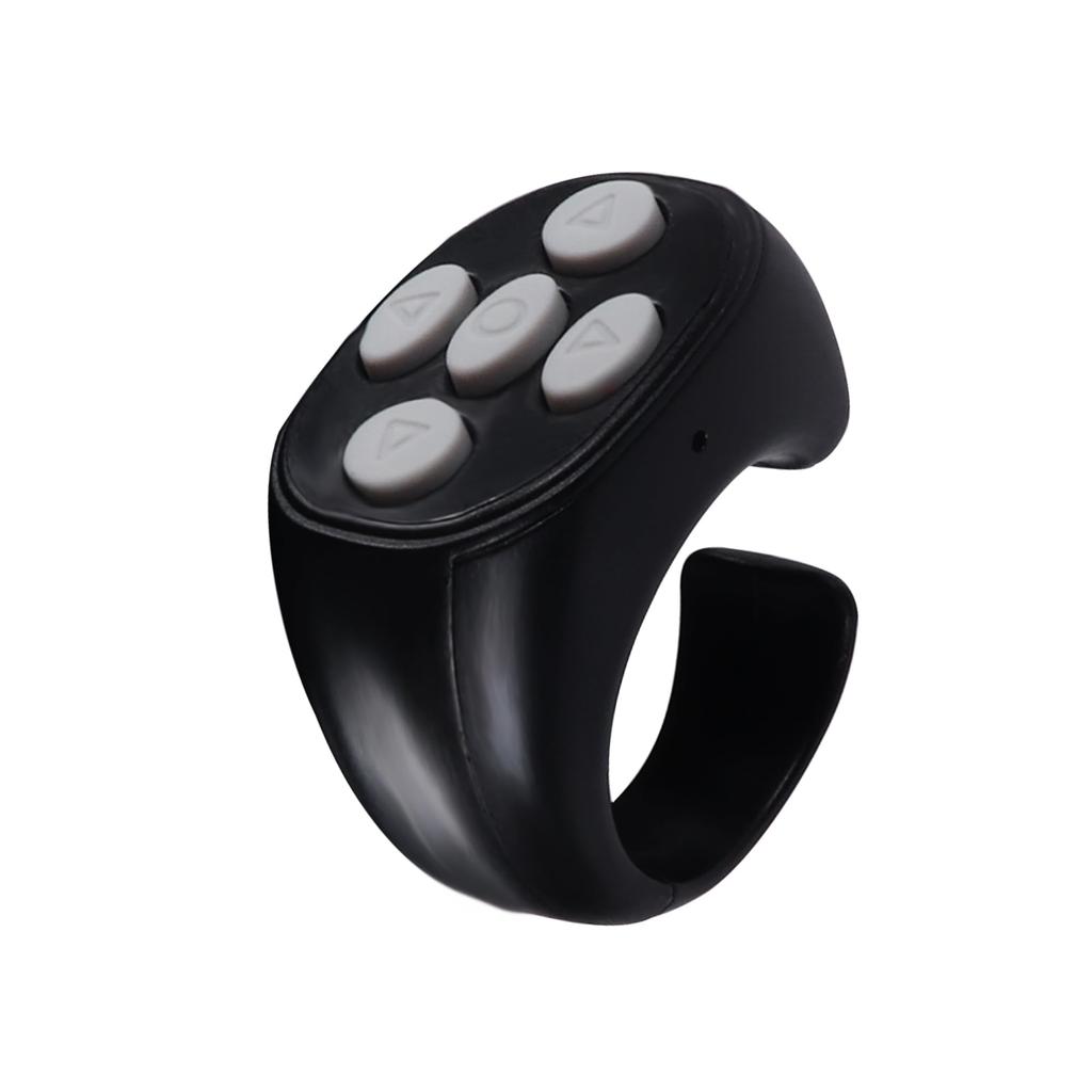 Bluetooth 5.3 Wireless Remote Mouse, Small, Quiet, Lightweight, Smart Ring, TikTok Scrolling Mouse, Page Photo Video Shutter Remote, TabletSmartphone