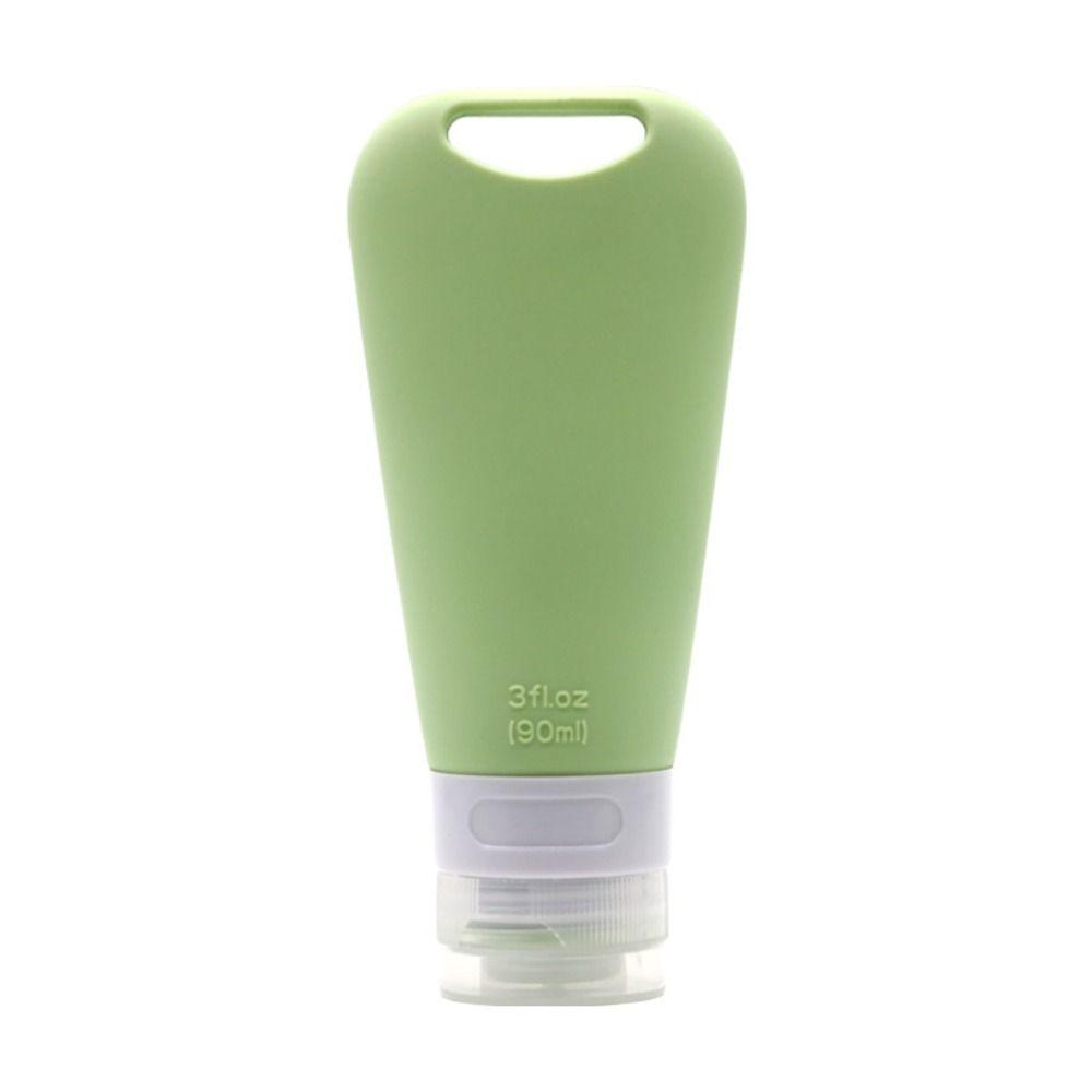 

Mini Silicone Travel Bottle Leakproof Shower Gel Container Toiletries Refillable Bottle outdoor зелений
