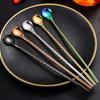 1pc Long Handle Cocktail Stirrers Bartender Mixing Stick Spoon Stainless Steel Barman Kit Accessories Whisky Shaker Bar Kitchen