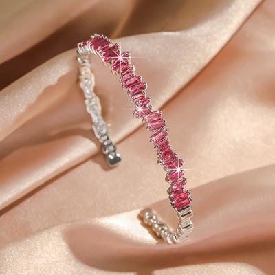 Geometrisches Unregelmäßiges Zirkon-Stern-Armband - Nischendesign, Cooler Stil, Fortschrittlicher Schmuck für Frauen