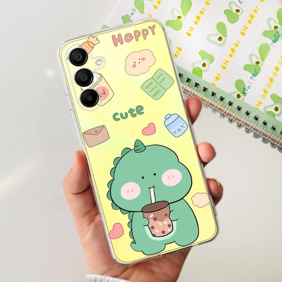 Luxuriöse Handyhülle mit Marmormuster für Samsung Galaxy A16 5G (A 16 2024) aus weichem, transparentem Silikon.