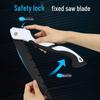Compact Folding Outdoor Hand Saw - Manganese Steel Blade for Wood & Bamboo