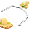 11X7.3CM Rust-Proof Wire Cheese Slicer Stainless Steel Butter Shaver Cheese Cutter for Home Party Restaurant Catering Use