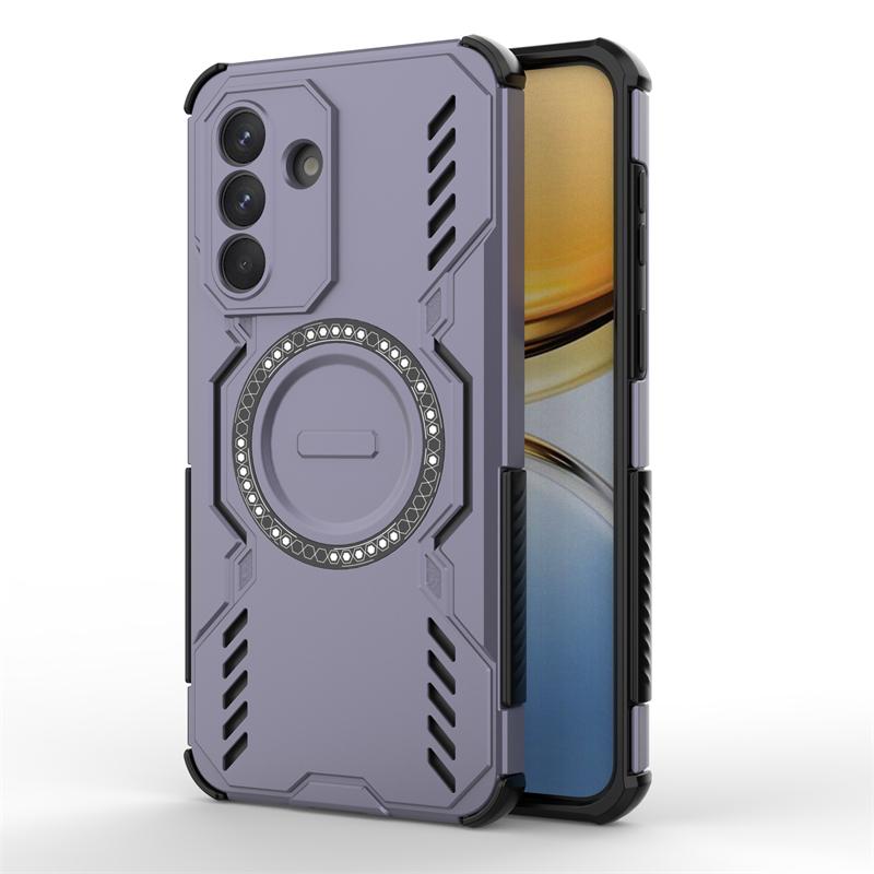 For Samsung Galaxy A37 Case For Samsung A37 Anti-knock Armor Magnetic Adsorption Wireless Charge Back Cover For Samsung A37 Case