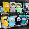 Genuine Eaki Jujutsu Kaisen Season 2 Cat Park Party Gojo Satoru Blind Box Plush Doll Bag Pendant Model Gifts Collection