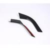For SUBARU XV 2018     Cover Carbon Fibre Interior Middle Front Shift Stall Paddles Cup Lamp Trim Hoods 2pcs