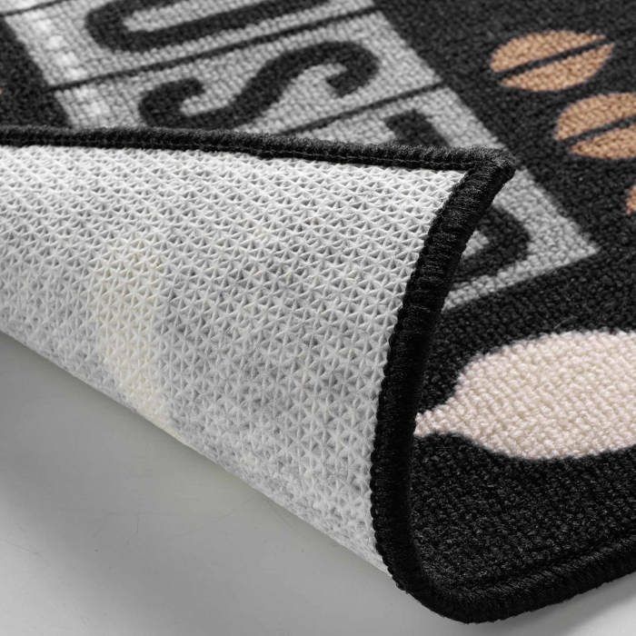 Tapis de cuisine - EDEN - Coffee - Motif café - Antidérapant - 40 x 60 cm