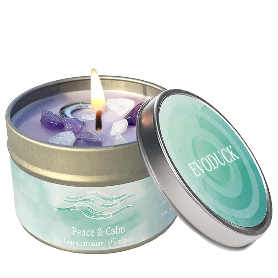 Lemon&Peppermint Scented Candle | Ideal Gift for Couples,Handmade candle gift for Halloween, friends, Christmas Gift for Him,Her