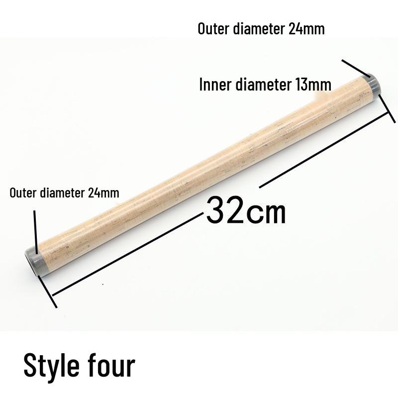 DIY Köderrute Ersatz: Korkgriff, 18cm-39cm, Einteilige Rutenmodifikation & Reparatur für weite Würfe.
