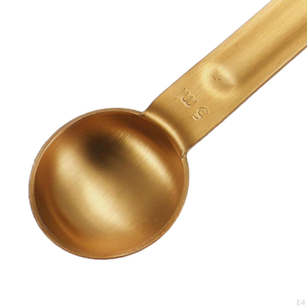 Coffee Measuring Spoon, Double-sided Tablespoon for Ground