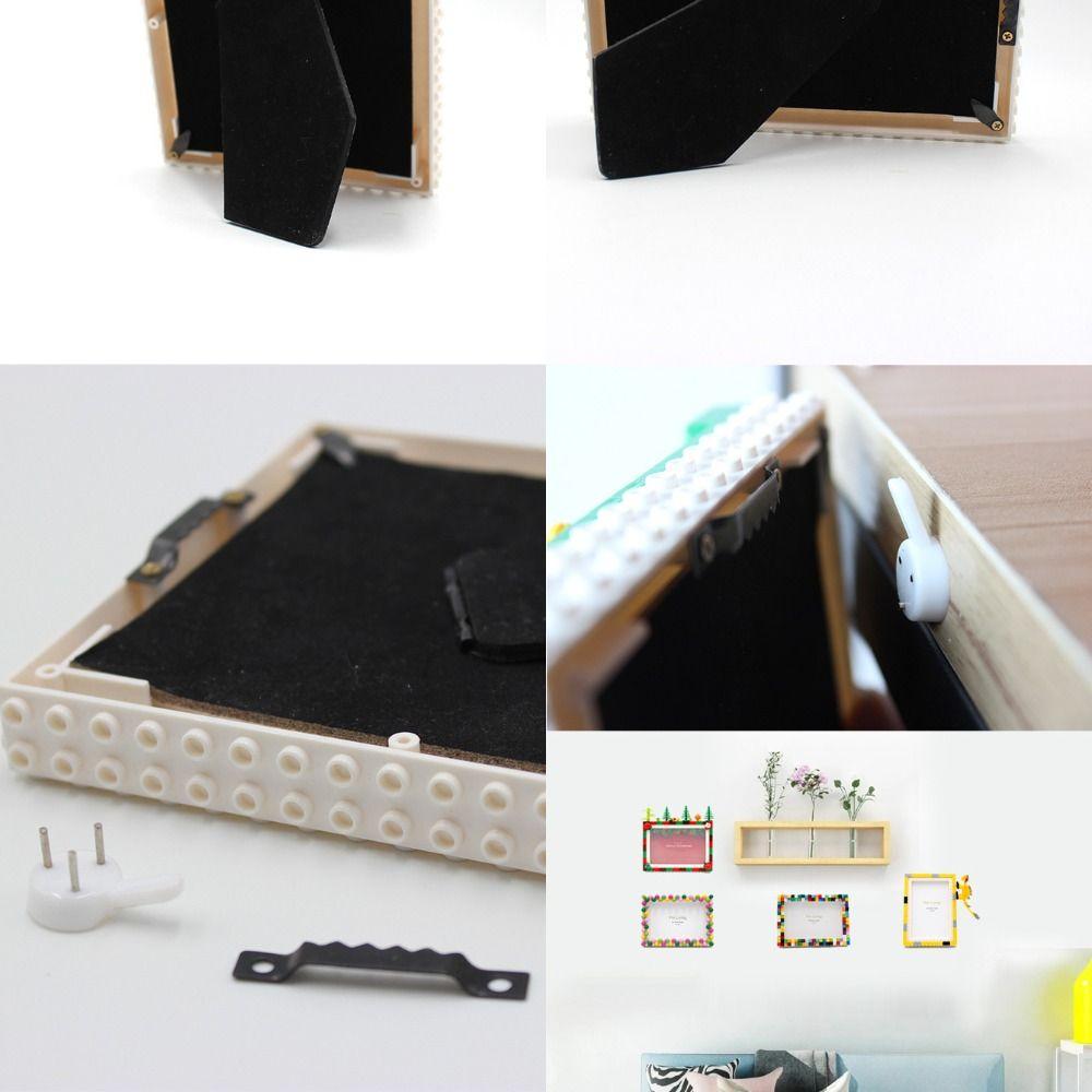 Modern DIY Photo Frames Handmade Display Platform Wall Photo Holder  Photography Studio