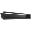Vent Cover LUFT 12x80 Black