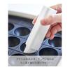 Yamazaki Jitsugyo (Yamazaki) Lid Included Oil Dry White Approx. W2.5 X D2.5 X H12cm Tower Brush Silicone 4354