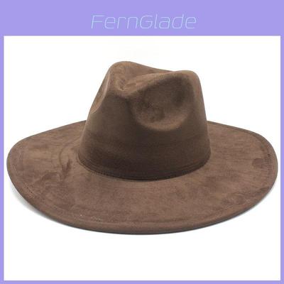 Style Wool Felt Hat With Wide Brim For Men And Women Winter Fashion