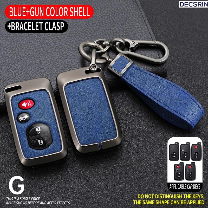 2/3/4 Tasten Autoschlüsselhülle Abdeckung Halter Schale Schlüsselanhänger Für Toyota Prius 30 Alpha Aqua Land Cruiser Auris für Lexus LC 200 Zubehör