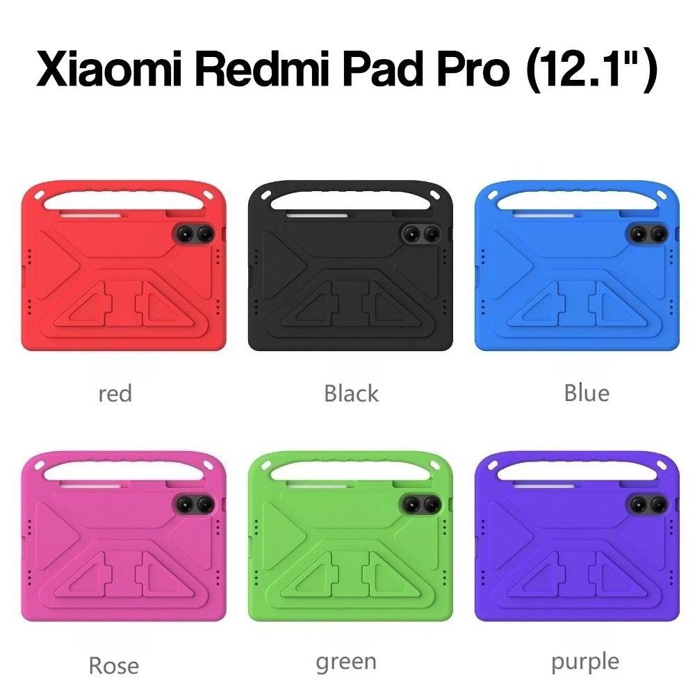 Shockproof Case for Redmi Pad Pro Poco Pad 12.1 Inch Tablet Durable Protective Cover with Auto Sleep Wake Feature