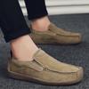 Fashion Brand Daily Commute Men Casual Shoes Suede Leather Men Party Wedding Loafers Shoe Non-slip Outdoor Moccasins Driving Flats Shoes