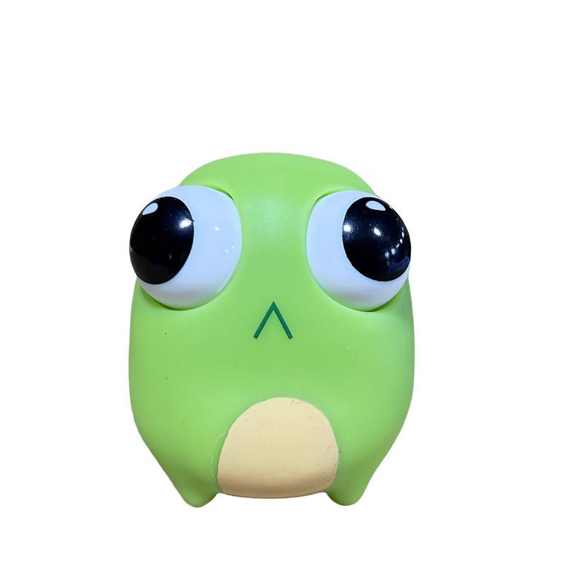 Wide-Eyed Animal Squeeze Toy for Stress Relief - Bulging Eye Children's Venting Toy