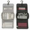 MUJI Style Rectangular Cosmetic Bag - Quality Portable Clutch & Coin Purse, Toiletry Storage with Buckle
